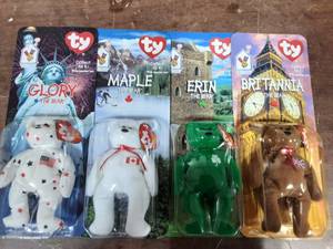 Collection Set Of 4-Teenie Beanie Babies