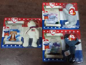 Collection Set Of 3-Teenie Beanie Babies