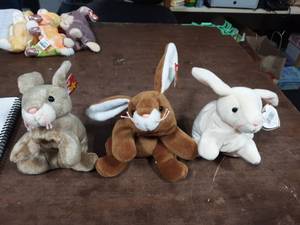 3-Beanie Babies With Tags