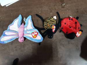 3-Beanie Babies With Tags