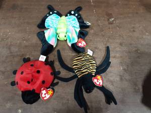 3-Beanie Babies With Tags