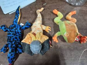 3-Beanie Babies With Tags