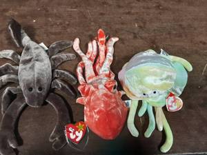 3-Beanie Babies With Tags