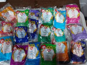 McDonalds Teenie Beanie Babies 1-18 2000
