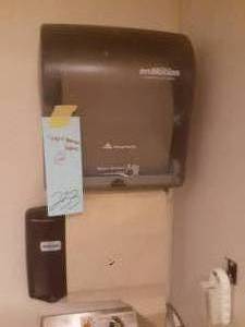 lot 233 image: Motion Activated Soap and Paper Towel Dispensers