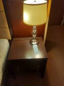 lot 275 image: Big Night Stand and Bubble Lamp