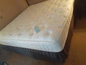 lot 276 image: King Mattress and Frame