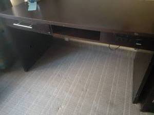 lot 677 image: Elegant Home Office Desk