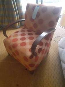 lot 692 image: Polka Dot Chair