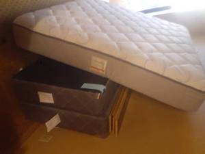 lot 693 image: King Mattress and Frame