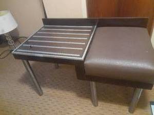 lot 695 image: Luggage Bench
