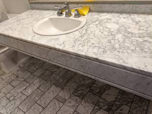 lot 494 image: Large Bathroom Counter with Sink