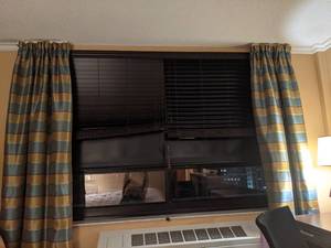 lot 518 image: Window Blinds, Blackout Roller Blinds, Curtains