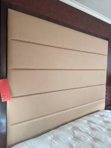 lot 364 image: Elegant King Sized Headboard