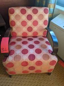 lot 366 image: Funky Polka Dot Chair