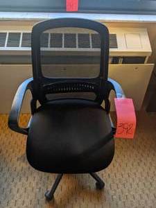 lot 398 image: Black Desk Chair