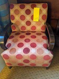 lot 413 image: Adorable Polka Dot Chair