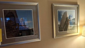 lot 446 image: Artwork Sweeping Arches & Marys Toss by D. Kahler