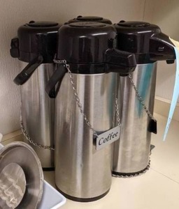 lot 236 image: Set of (4) Matching Insulated Coffee Carafes