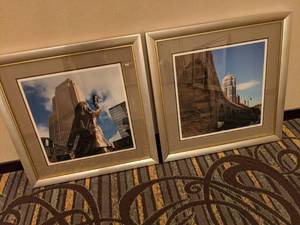 lot 563 image: Artwork Sweeping Arches & Marys Toss by D. Kahler