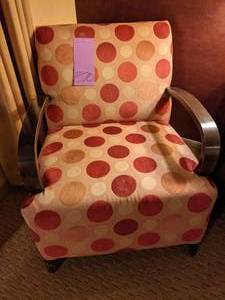 lot 570 image: Funky Polka Dot Chair
