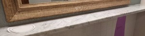 lot 577 image: Bathroom Marble White Ledge