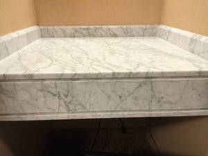 lot 321 image: Bathroom Vanity Counter