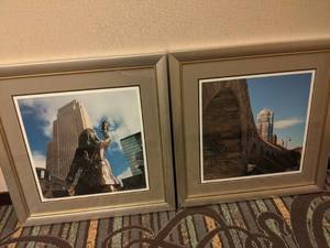 lot 340 image: Artwork Sweeping Arches & Marys Toss by D. Kahler