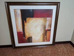 lot 265 image: Stunning Large Framed Abstract Art by Noah Li Leger