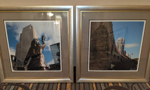 lot 545 image: Artwork Sweeping Arches & Marys Toss by D. Kahler