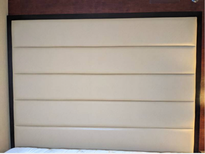 lot 330 image: Classic King Sized Headboard 
