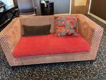 Loveseat with Cushion and Pillows