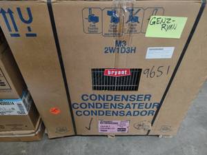 lot 211 image: Bryant Condenser BA13NA042ONG...