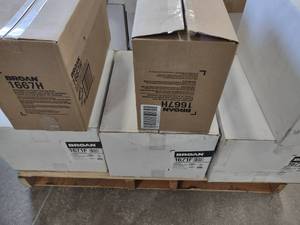 lot 302 image: (6) Broan 1671F Ventilation Fan Fin...
