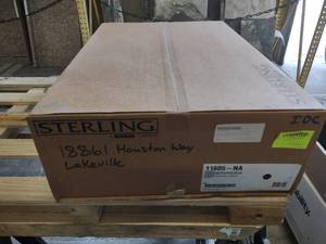 lot 310 image: Sterling 11605-NA Carthage Sink...