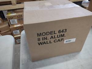 lot 401 image: 8 Aluminum Wall Cap...