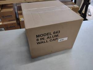 lot 402 image: 8 Aluminum Wall Cap...
