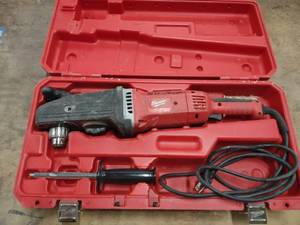 lot 501 image: Milwaukee Super Hawg 12 Drill...
