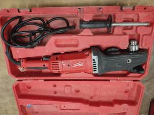 lot 505 image: Milwaukee Super Hawg 12 Drill...