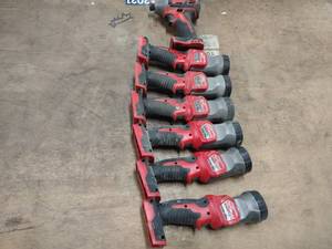 lot 553 image: Assorted Milwaukee 18 Volt Tools...
