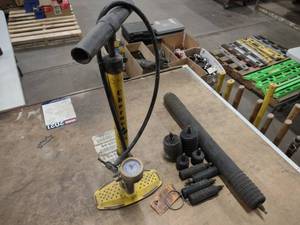 lot 586 image: Cherne Test Pump & Assorted Test Pl...