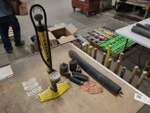 lot 588 image: Cherne Test Pump & Assorted Test Pl...