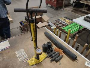 lot 589 image: Cherne Test Pump & Assorted Test Pl...