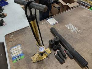 lot 590 image: Cherne Test Pump & Assorted Test Pl...