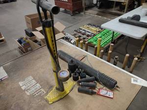 lot 591 image: Cherne Test Pump & Assorted Test Pl...