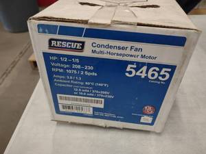 lot 454 image: Rescue 5465 Condenser Fan 12-15 h...
