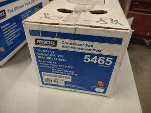 lot 455 image: Rescue 5465 Condenser Fan 12-15 h...