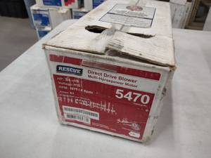 lot 472 image: Rescue 5470 Blower 34-15 hp....