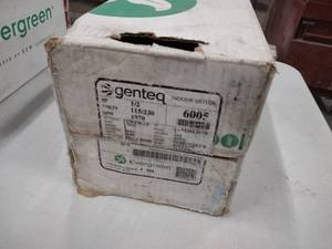 lot 473 image: Evergreen Genteq 6005 12 hp. Motor...
