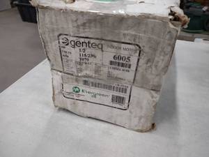 lot 476 image: Evergreen Genteq 6005 12 hp. Motor...